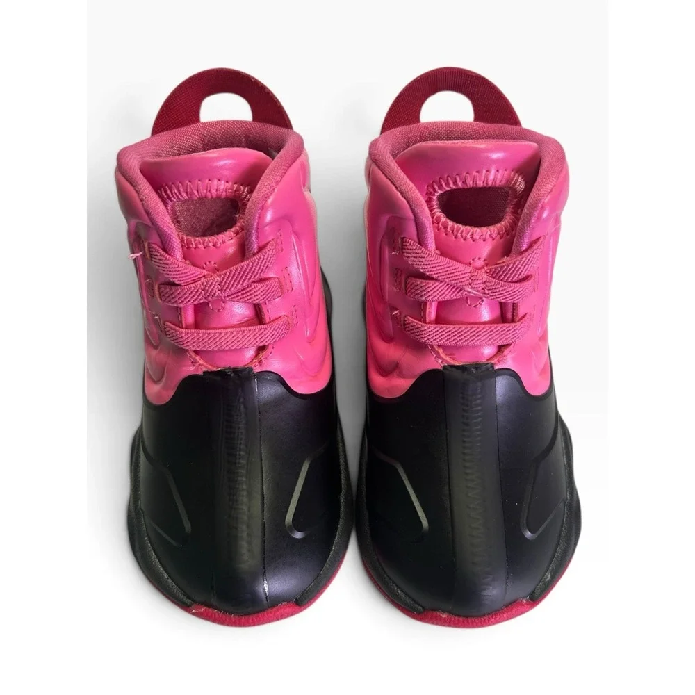 Nike Air Jordan Drip 23 Pinksicle Black Pink Kids Toddler Rain Boots Size 6C